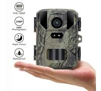 Caméra de chasse miniature 24MP 4K1080P, vision nocturne, caméra de chasse sauvage Mini800, piège photo, surveillance, suivi 1PC-mini800