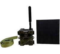 Caméra de chasse Technaxx TX-189 Transfert d'images 4G, LED sans lueur, enregistrement sonore vert-marron, vert-noir (fluorescent)