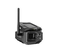 Caméra de chasse Vosker V150 LTE Wireless Outdoor Solar fonction time-lapse, Transfert dimages 4G, module GSM gris-noir
