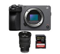 Caméra de cinéma numérique Sony FX30 + FE 16-35mm f2.8 GM + SanDisk 128 Go Extreme Pro SDXC UHS-II U3 300 Mo/s