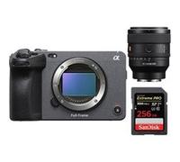 Sony FX3 corps de ligne cinéma plein format FE 50mm f1.4 GM SanDisk 256 Go Extreme Pro SDXC UHS-II U3 V90 300 s