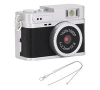 Caméra de clé Keychain 20MP 1080P - Mini Appareil Photo Numérique avec Lumière de Remplissage LED, écran de 0,96 Pouce et Type C, Appareil Photo Portable Portable pour Sports de
