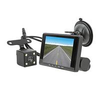 Caméra de Conduite de Voiture Caméra de Tableau de Bord 3 Voies Vision Nocturne Enregistreur de Conduite de Voiture avec GPS Induction Loop Recording DVR sur la Caméra