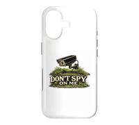 Caméra de confidentialité Humour de Surveillance drôle Don't Spy on Me Coque pour iPhone 17