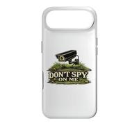 Caméra de confidentialité Humour de Surveillance drôle Don't Spy on Me Coque pour iPhone Air
