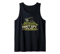 Caméra de confidentialité Humour de Surveillance drôle Don't Spy on Me Débardeur