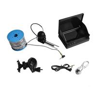 Caméra de détection de poissons sous-marine avec 4 écrans IPS HD de 3", grand angle de 220 degrés, infrarouge, longue durée de vie de la batterie 6000 mAh, et câble vidéo de 30 mètres pour utilisation