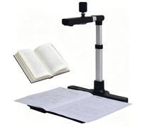 Caméra de Document et Scanner de Livres, visualiseur Portable avec Correction Automatique, Export PDF et Enregistrement vidéo, pour la Classe, Le Bureau et l'enseignement en Ligne