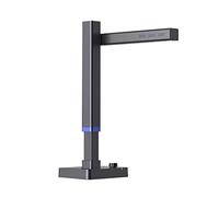 Caméra de documents 800 A3 Pro Portable Document Scanner, 8 Méga Pixels USB 2.0 Haute Vitesse Caméra de Document pour l'Éducation à Distance (Nero)