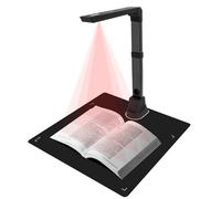 Caméra de Documents Portable 12 MP, Scanner de Livres Professionnel, Scanner de Documents A3/A4, Scanner Rapide, Capture de Format, Scanner OCR SCA pour Windows/Linux et macOS.