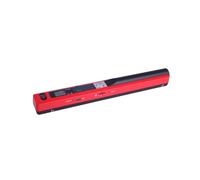 Caméra de Documents Scanner portatif HD Haute Vitesse Couleur A4 Document Photo Scanner portatif, Mini Scanner Couleur de Poche, Scanner A4 HD pour l'enseignement à Distance(Rot)
