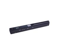 Caméra de Documents Scanner portatif HD Haute Vitesse Couleur A4 Document Photo Scanner portatif, Mini Scanner Couleur de Poche, Scanner A4 HD pour l'enseignement à Distance(Zwart)
