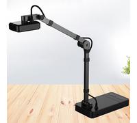 Caméra de documents USB, 30 FPS pliable, lumière LED à 3 niveaux, inversement d'image, pour enseignement à distance, salle de classe