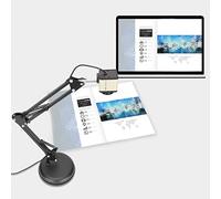 Caméra de Documents USB, Visualiseur de Documents, pour Les Enseignants, Caméra HD, Travail À Distance D'Enseignement Virtuel À Distance, pour Os X Supérieur À 10.11, Win XP, Win 7, Win 8, Win 10