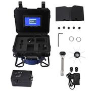 Caméra de drainage PolyGen avec câble de 30 m et écran IPS 7 pouces, caméra d'inspection d'égouts FHD 1080P avec zoom 16X et DVR pour l'inspection des conduits de plomberie