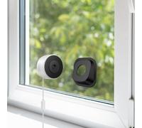 Caméra de fenêtre Luna 3MP 2K, Wi-FI 6 2,4 GHz, pour sécurité intérieure/extérieure, détection de Mouvement IA, Vision Nocturne Couleur, Fixation adhésive sur Verre, Installation Rapide.