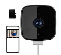 Caméra De Fenêtre Safeview - Protégez Votre Maison, Famille Et Vos Biens Précieux Sécurité 2k Nette Avec Vision Nocturne Couleur, Enregistrement 24h/24 7j/7 Alertes Intelligentes(1SET,16GB CARD)