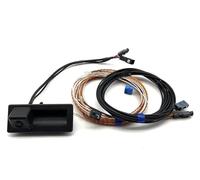 Caméra de feu Stop pour VW pour Tiguan MK2 5T 5NA827566D 5NA 827 566 D Caméra De Recul De Voiture Poignée De Coffre Ligne De Guidage De Pulvérisation d'eau Caméra de Recul Vision Nocturne