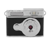 Caméra de Keychain 1080p, Objectif Grand Angle de Type C écran de Couleur Mini caméra numérique Minuscule instantané Mini Vintage pour Le Campus Vie (Black)