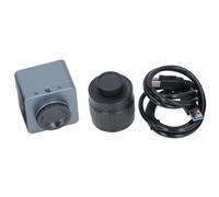 Caméra de microscope Gearwell, USB Digital Eypice 8MP, 4K Microscope Camera avec adaptateur de montage 1x C, appareil photo microscope électronique pour l'enregistrement d'image