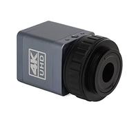 Caméra de Microscope Industriel Asixxsix, 41MP 4K 2160P 1080P HDMI USB, Compatible avec Windows, Alliage d'Aluminium Gris, Lentille Stéréo Trinoculaire 0.5X avec Adaptateur C-Monture, LED