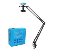 Caméra de Microscope numérique Industriel 48 MP 4K 2K 1080P HDM/I USB VGA, Zoom 1-130X, Objectif à Monture C, for réparation de Soudure de PCB de téléphone(C HDMI USB)