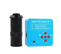 Caméra de Microscope vidéo 60MP 4K 1080P HDM/I UBS, Objectif monoculaire 100X, 130X, 180X, 200X, 300X, 500X, 56 LED for soudage PCM SMD(with 100X Lens)