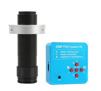 Caméra de Microscope vidéo 60MP 4K 1080P HDM/I UBS, Objectif monoculaire 100X, 130X, 180X, 200X, 300X, 500X, 56 LED for soudage PCM SMD(with 130X Lens)