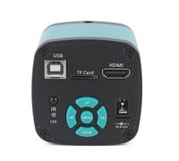 Caméra de Microscope vidéo Industrielle 48MP 4K 1080P HDMI USB 0.35X 0.5X Microscope stéréo trinoculaire Objectif d'adaptateur de Monture C(Camera - 0.35x)