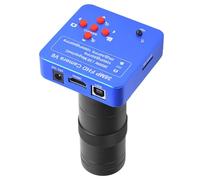 Caméra de Microscope Vidéo Industrielle USB HDMI avec Objectif 100X EU Plug 110-240V 38MP
