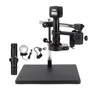 Caméra de microscope vidéo numérique électronique 4K, zoom 215x, objectif à monture C(215X Full HDMIType-c)