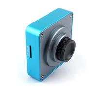 Caméra de Microscope vidéo numérique électronique Industrielle Full HD 1080P 60FPS 2K 3800W 38MP HDMI USB for la réparation de Carte PCB de CPU de téléphone(Green)