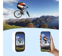 Caméra de mouvement Txmfgh4K HD - Légère, stable, multi-fixation, longue autonomie, Wi-Fi pour le vlogging et l'enregistrement sportif