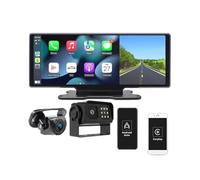 Caméra de Navigation GPS DVR Automatique sans Fil 10.26 Pouces, caméras Vue Avant et arrière 1080P for Caravane Camion RV(Asia)