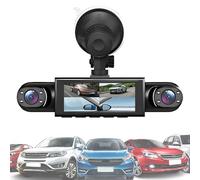 Caméra de pare-brise - Enregistreur vidéo Dash 4 | Enregistreur arrière côté gauche droit 1080P HD avec carte 32G et image de recul pour parking