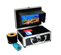Caméra de pêche sous-Marine avec détecteur de Poissons de 7 Pouces et kit de 12 LED infrarouges pour Le lac, Bateau(7L-15R with DVR)