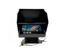 Caméra de pêche sous-marine avec écran IPS - Objectif grand angle - 12 LED - Vision faible luminosité - Pour la pêche sur glace, mer, lac, rivière - 22,5 cm (A)