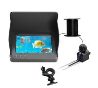 Caméra de pêche sous-marine, détecteur de poissons, 5000 mAh IP67 étanche caméra grand angle avec vision nocturne infrarouge, écran HD IPS, équipement de pêche, drone de visionnage sous-marin pour
