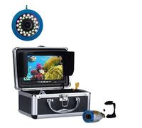 Caméra de pêche sous-marine, double lampe, 30 LED, 15M SANS DVR