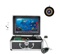 Caméra de pêche sous-marine, écran 9HD 1080P, 15 LED blanches + 15 lampe IR, 1080P 15M avec DVR