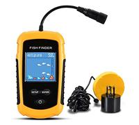 Caméra de pêche sous-Marine, Finder de Poisson câblé Portable 100M Plage de Profondeur Sonar Echo Sondeurs Fish Fiscor Fiscor for Carpe Pesca pour la pêche en Kayak sur lac de Glace(FFC1108-1)