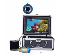Caméra de pêche sous-marine infrarouge 7 pouces 15M 30M 1000TVL caméra étanche for détecteur poisson for la sur glace/mer,Équipement Professionnel(30LEDS cable 15M)