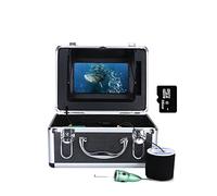 Caméra de pêche sous-Marine, Kit de caméra de pêche sous-Marine de pêche de pêche WiFi sans Fil 1 6 Go Enregistrement Video DVR + 15M 6W IR Caméra(F011M-15M-IR)
