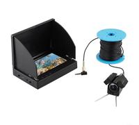 Caméra de pêche sous-marine portable avec écran de 4,3", objectif grand angle de 220 degrés et indice de protection IP67 (4,3 IPS + caméra30 m)