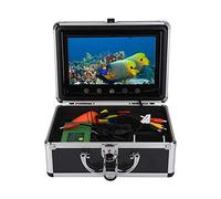 Caméra de Pêche sous-Marine Professionnel Caméra 1000TVL 9 Pouces Moniteur Vidéo HD 15pcs LED IR Câble 30m pour Surveillance de l'aquaculture/Exploration sous-Marine/Pêche/Plongée(EU)