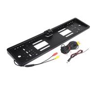 Caméra de plaque d'immatriculation Cadre de plaque d'immatriculation automobile européen avec caméra de son autoradio - Vvikizy