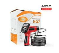 Caméra de plomberie, Caméra d'inspection numérique avec 4,3" LCD Surveiller IP67 Appareil photo étanche Borescope 1080P double Endoscope Avec 6 LED 32GB TF Carte Pour égouts(10m,3.9mm single camera)