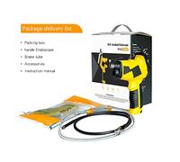 Caméra de plomberie, Endoscope de rotation WiFi sans fil IP67 Caméra aquarée 8mm Whirl Industrial Borescope Rotate Tuyau de vidange Caméra Inspeccion Caméra Pour égouts(1m)