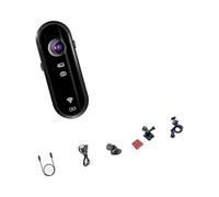 Caméra de poche pour le pouce - Longue batterie - Fixation métallique - Mode multiple - Pour les amateurs de sport