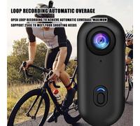 Caméra De Pouce - Sport Extérieure, Came Portable | Dispositif Vlogging Compact Imperméable 1080p, Équipement D'enregistrement D'action Légers Avec Objectif Grand Angle Pour Vélo Moto Caméra Du Sports
